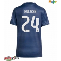 Camiseta Real Madrid Dean Huijsen #24 Visitante Equipación para mujer 2025-26 manga corta